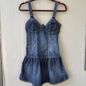 GUESS Women's Mini Jean  Dress Size S